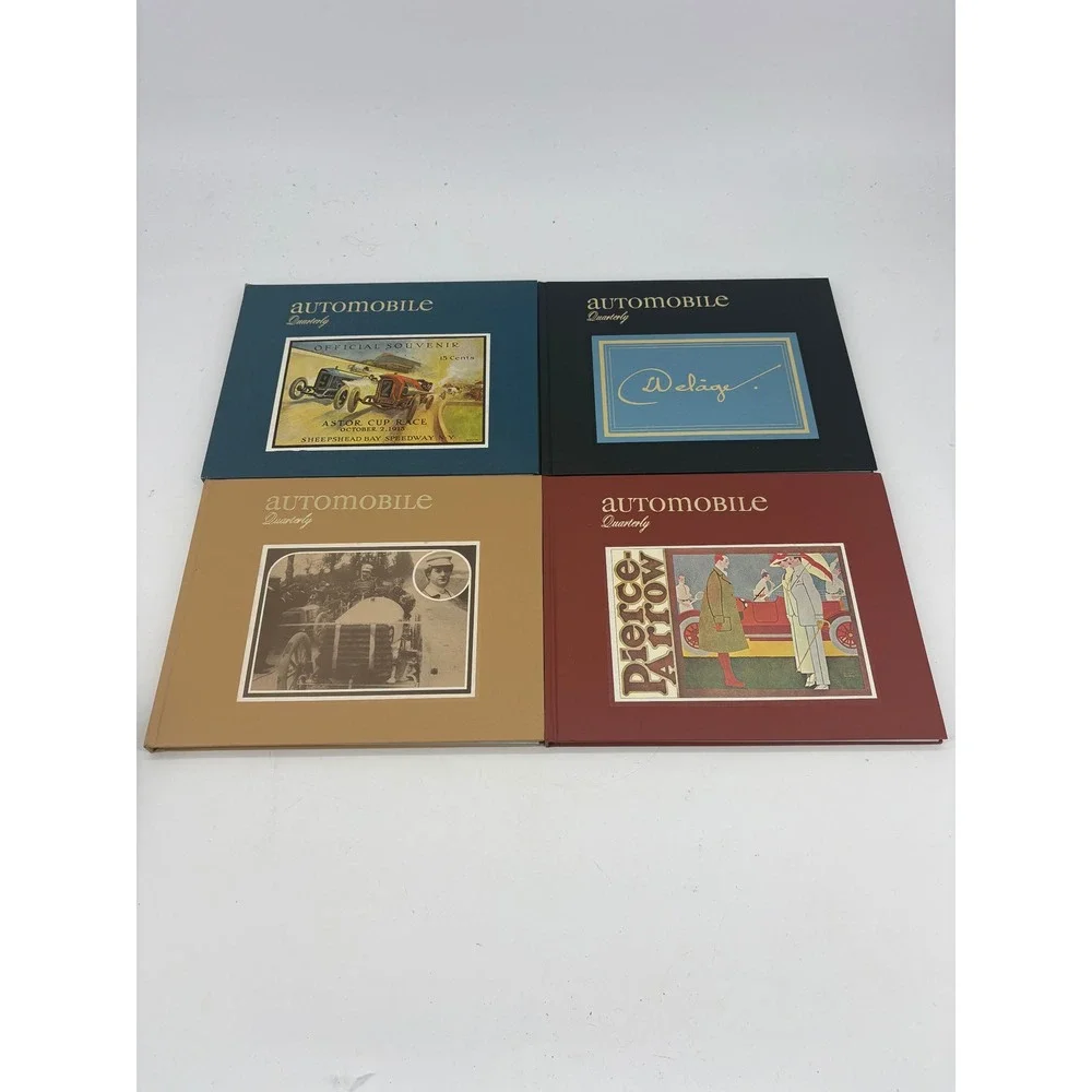 Automobile Quarterly Hardcover Book Set Vol 14 Nos 1-4 Vintage Car History